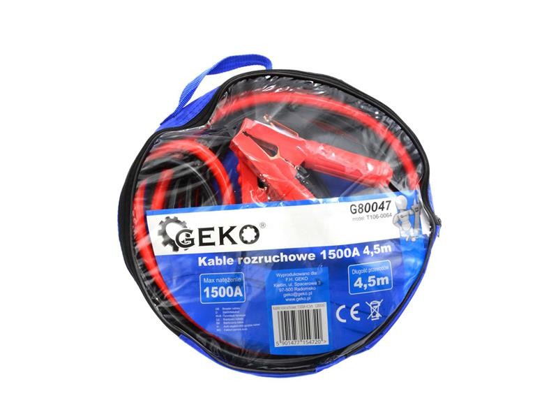 Cabluri de pornire 1500A 4,5m GEKO G80047
