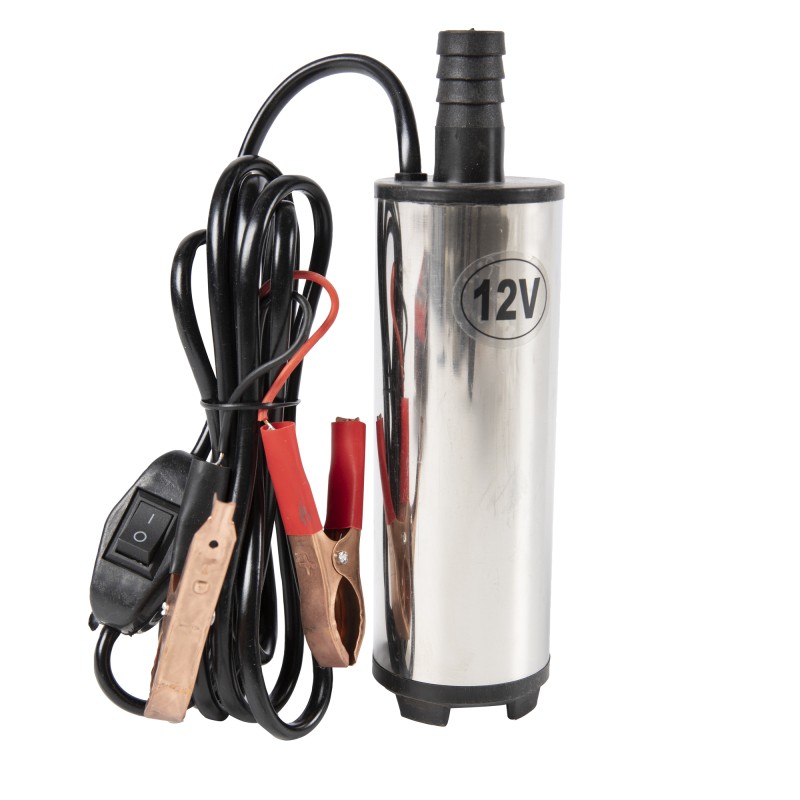 Pompa submersibila 12v pentru transferul lichidelor (motorina/ ulei si lichide alimentare)
