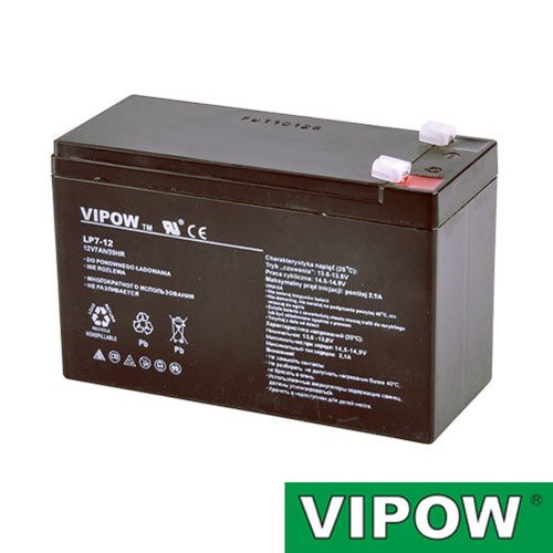 Baterie plumb-acid 12V 7Ah VIPOW
