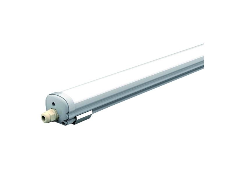 LED luminaire dustproof IP65, 120cm, 36W, white cold 6000K 04180823