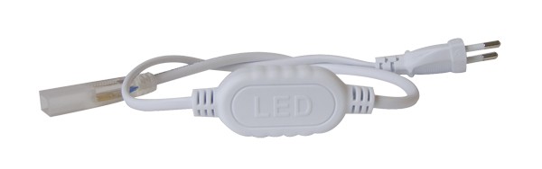 Cablu alimentare PVC pentru banda LED 3528, 230V, 0.5m 08740066