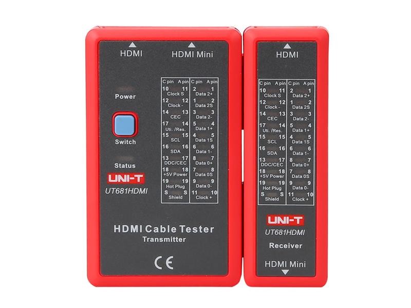 TEster cabluri UNI-T UT681 HDMI Multimetre digitale 2023-09-29
