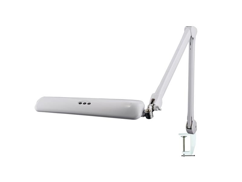 Lampă de birou LED prindere cu clemă LED SMD (90x) alba L-LUCRU1-LED-90
