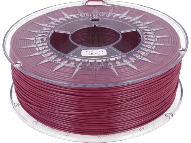 Filament: PLA 1,75mm lila 200-235°C 1kg ±0,05mm DEV-PLA-1.75-LIL