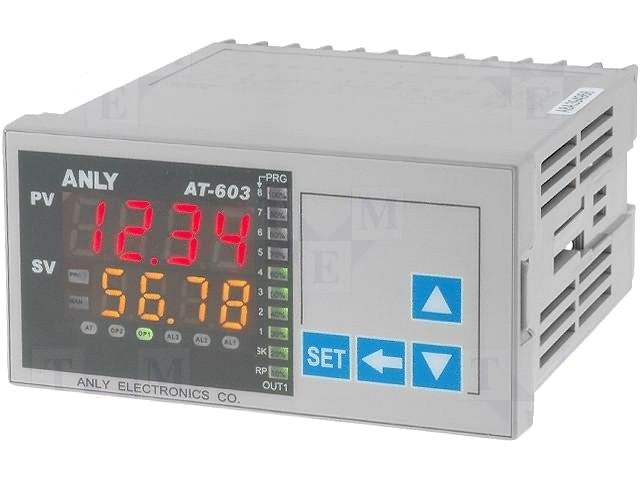 Temperature controller (96x48) 100-240VAC input 4-20mA AT603-4141000