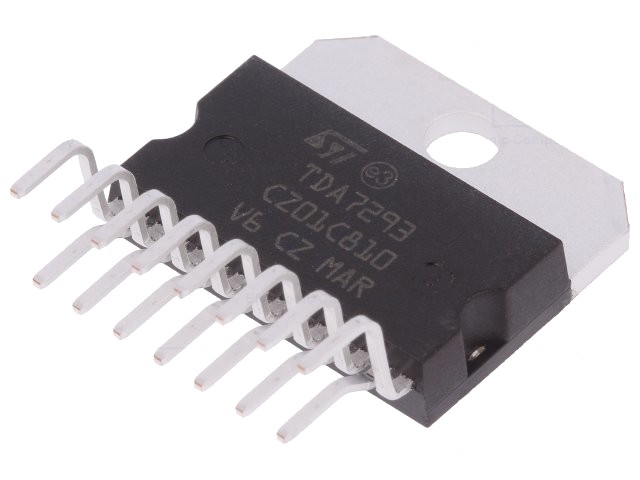 Circuit integrat: amplificator audio MULTIWATT15 100W TDA7293V