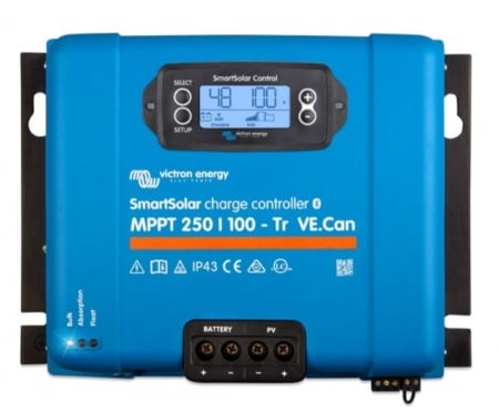 Incarcator solar 12V 24V 48V 100A Victron Energy SmartSolar MPPT 250/100-Tr-VE.Can - imagine 7