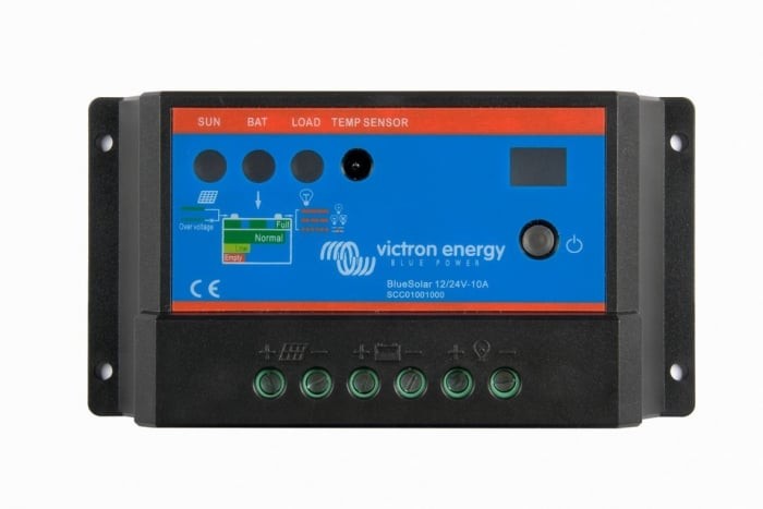 Incarcator solar 12V 24V 10A Victron Energy BlueSolar PWM-Light 12/24V-10A