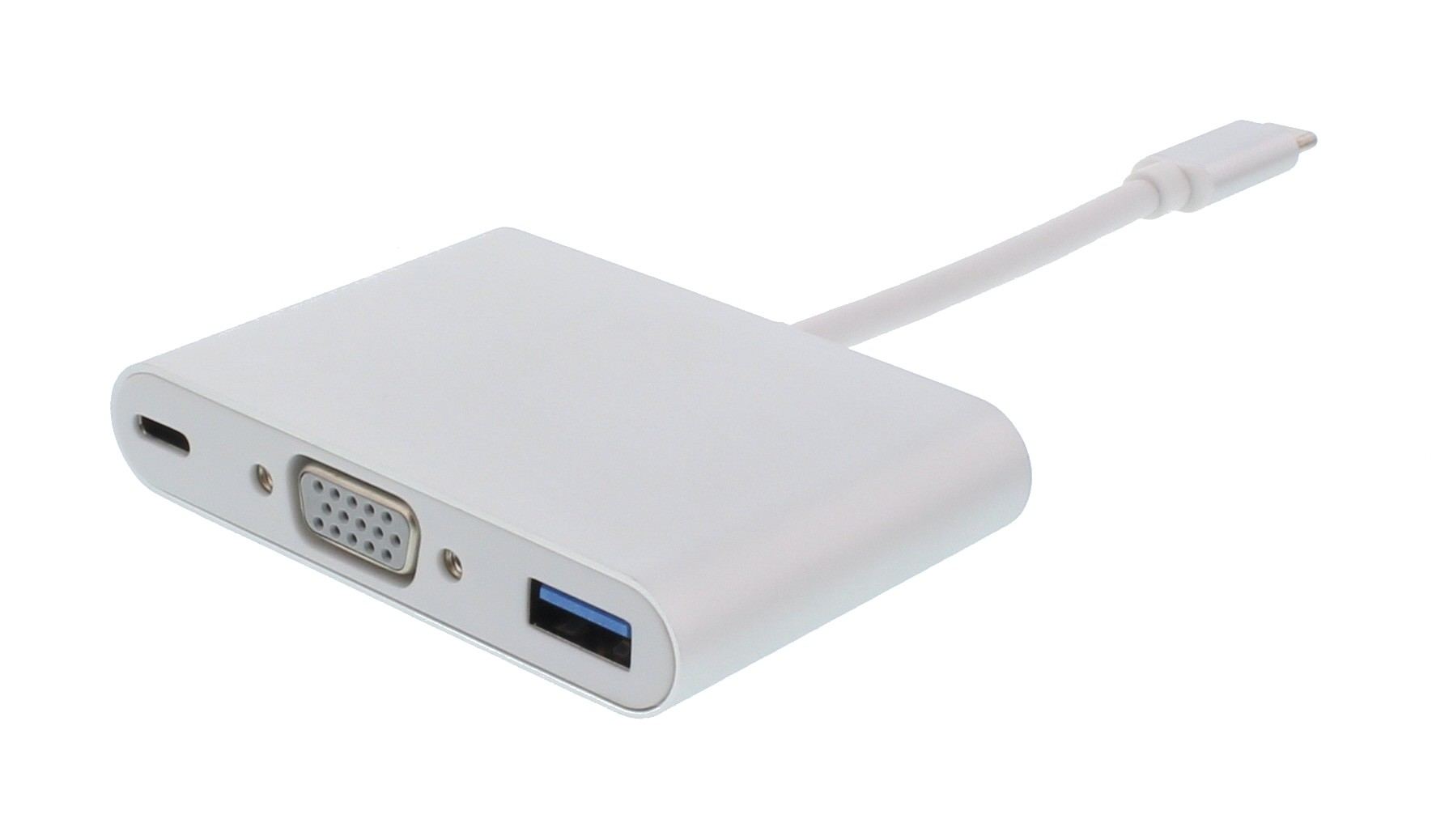 Adaptor USB-C 3.1 - VGA, USB3.0, USB-C PD