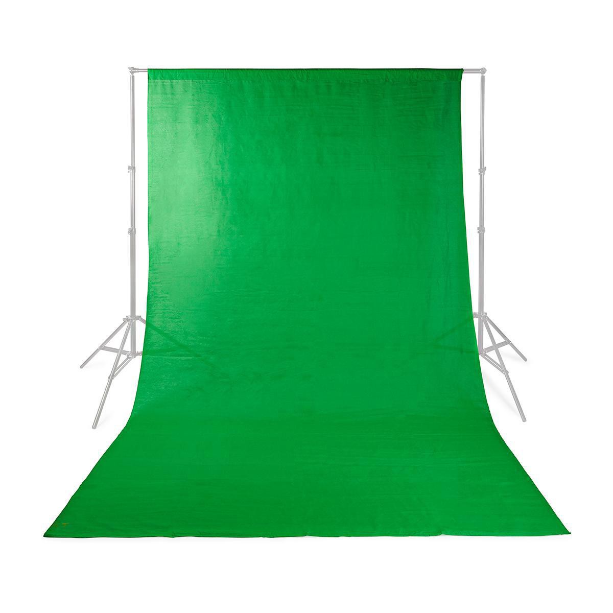Fundal pentru studio foto Nedis, 2.95 x 2.95 m, verde