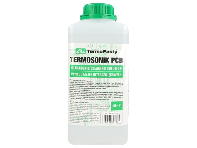 Substanţă de curăţare cablaje imprimate pentru bai cu ultrasunete 1l TERMOSONIK-PCB/1L