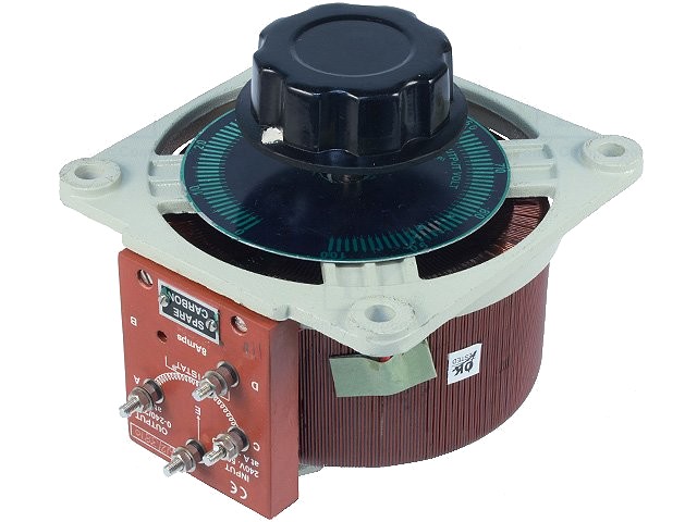 Autotransformator variabil 230VAC Uieş: 0÷260V 6,5A 8kg OIEA8 0÷260V imagine noua tecomm.ro