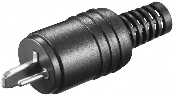 conector pentru difuzor conexiune prin insurubare si protectie cablu, negru, set 10 bucati