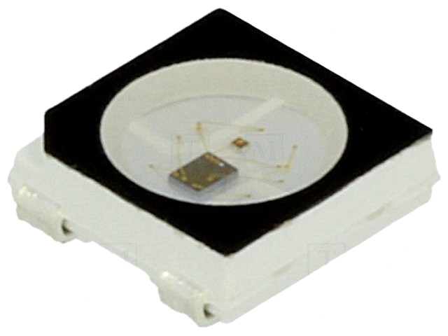 LED SMD 5050,PLCC4 RGB 5x5x1,6mm 1,8..2,2/3..3,2/3..3,4V