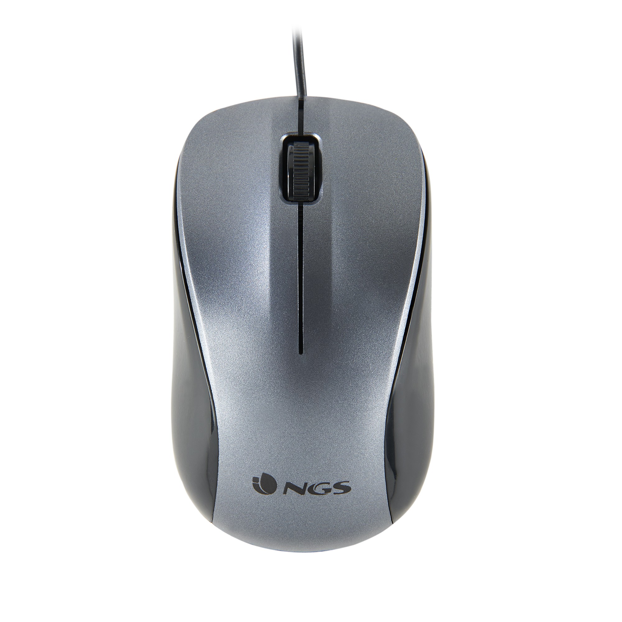 mouse optic ngs crew, 1200dpi, usb, gri