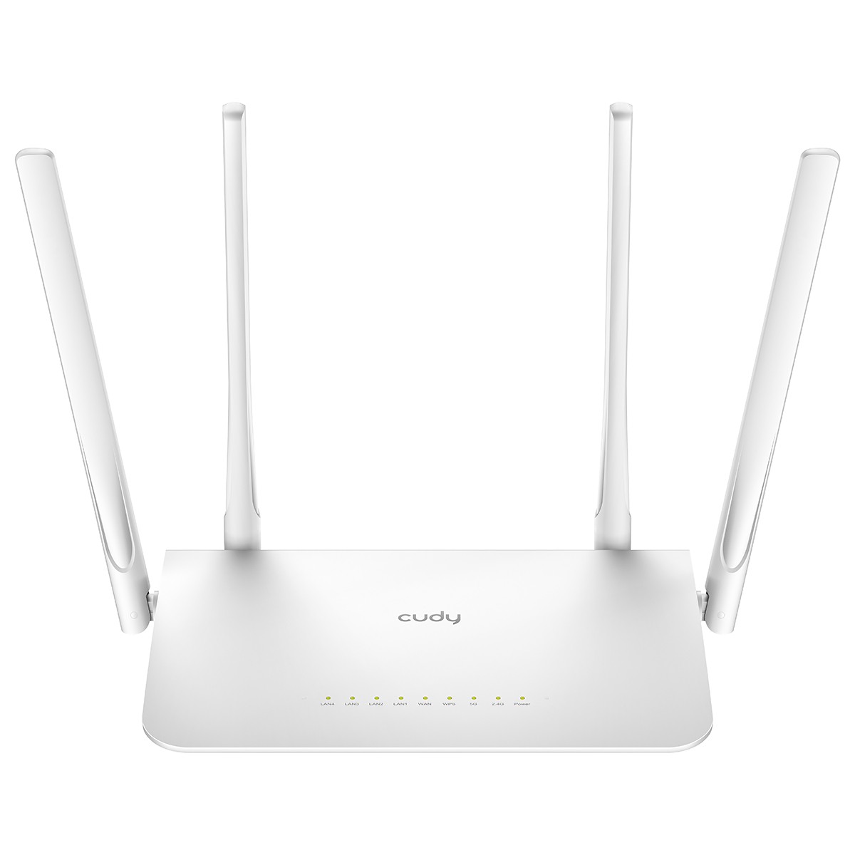 router wireless ac1200 dual band, mesh, gigabit, 4 antene externe, wr1300 cudy