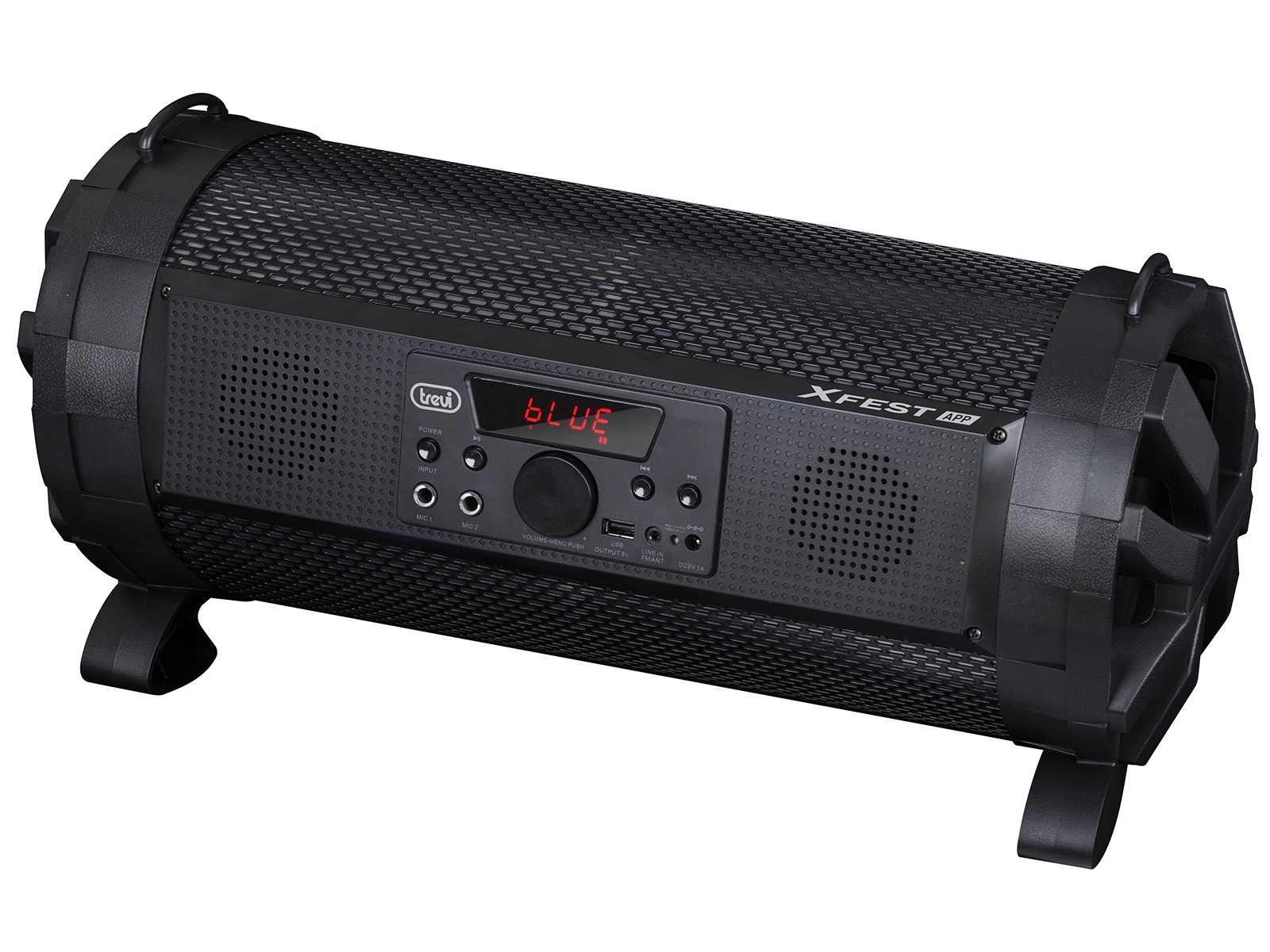 boxa portabila cu bluetooth si functie karaoke 40w trevi
