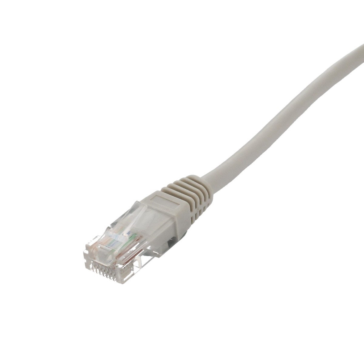 cablu de retea u/utp well, cat5e, patch cord, 30m, gri