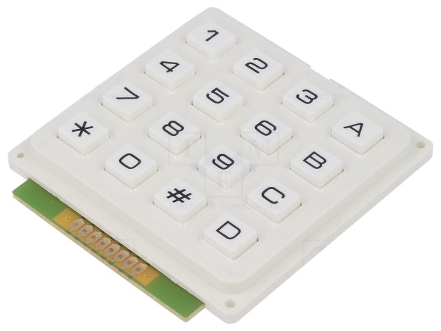 Tastatură: plastic Număr butoane: 16 nu există plastic 200mΩ