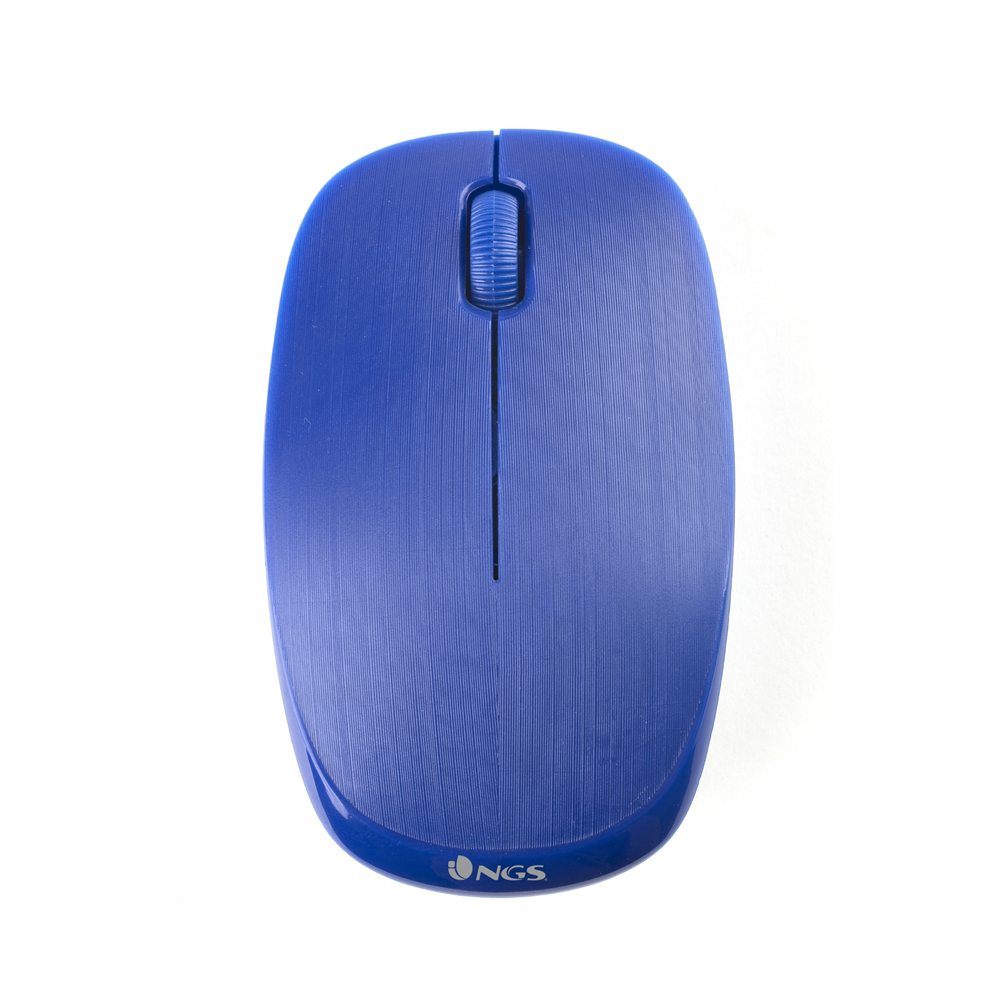 mouse wireless usb 1000 dpi albastru, ngs
