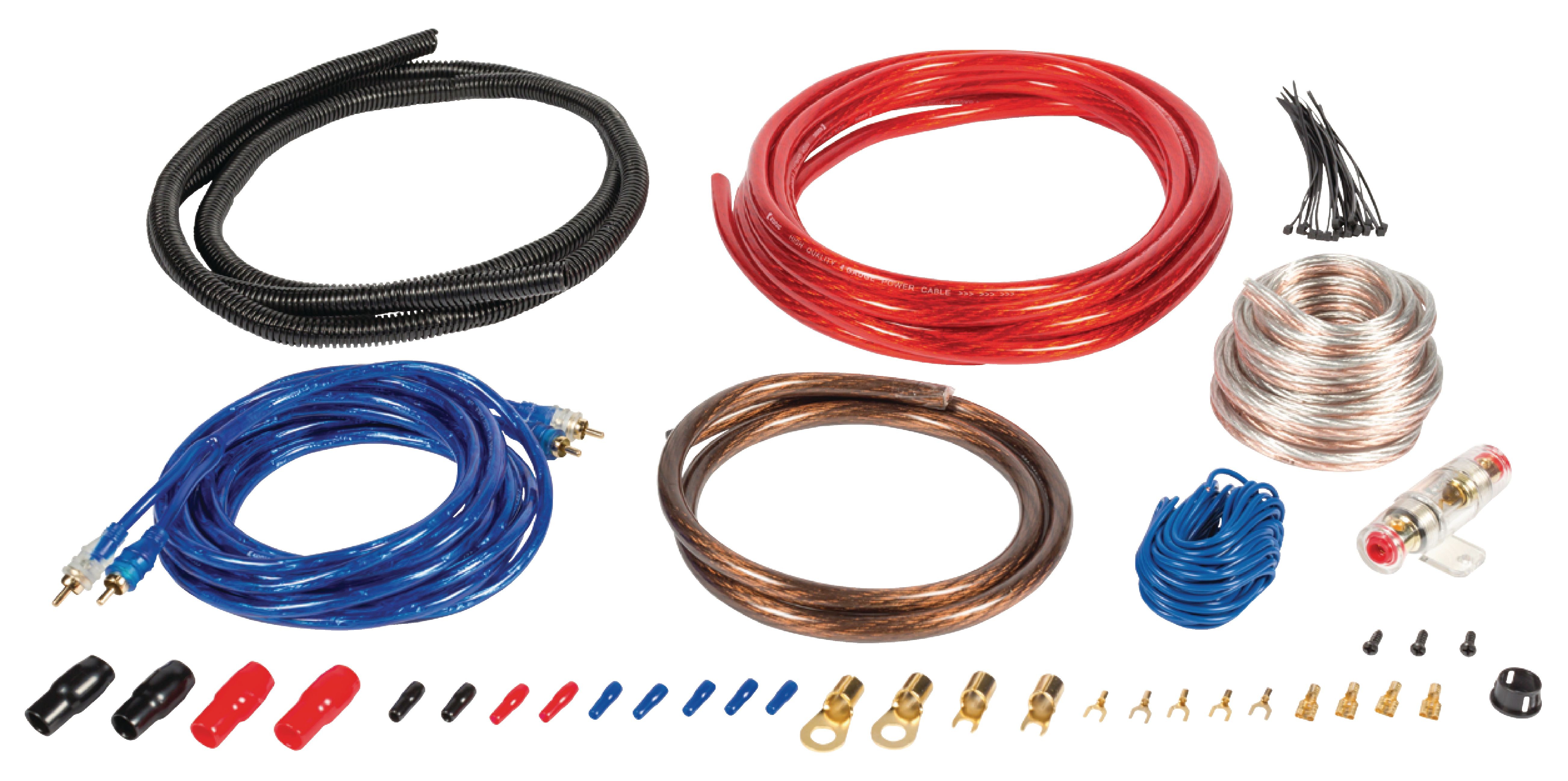 kit cabluri amplificator auto 30a well