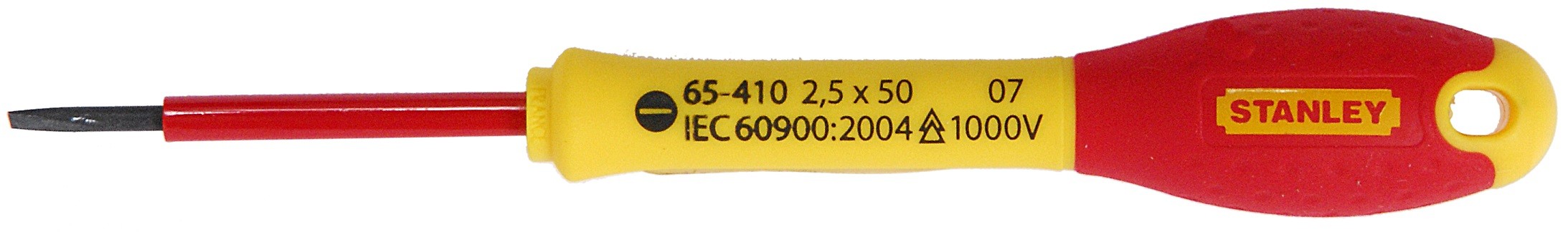 surubelnita izolata fatmax 1000v, 2.5x50mm, 0-65-410 stanley