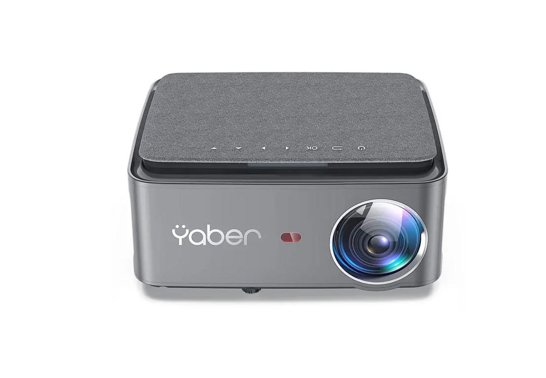 videoproiector yaber buffalo u6 pro, wi-fi, 1920x1080, 500",bt5.1, gri