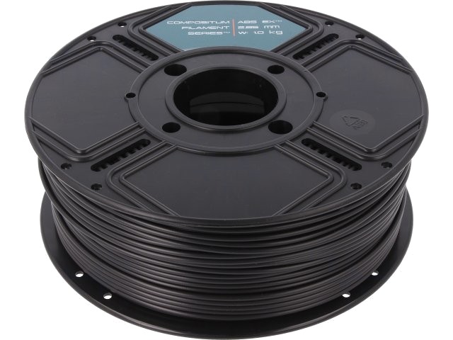 Filament: ABS EX 2,85mm neagră Temp.printare: 250°C 1kg