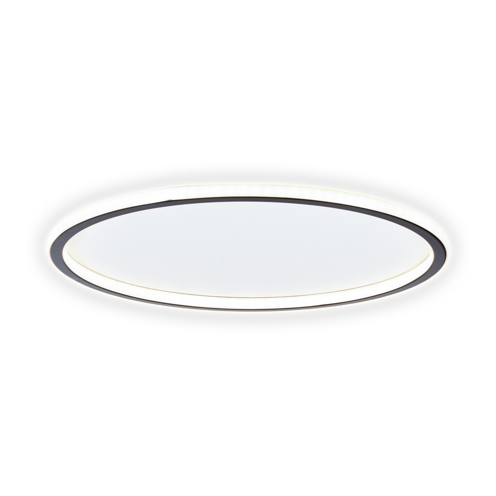 plafoniera mia led 60w 60cm 3000-6000k, negru, erste - imagine 3