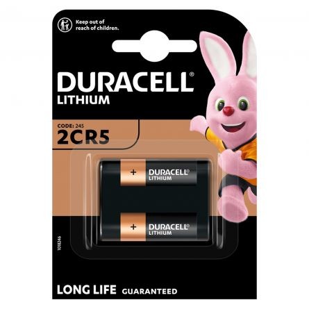 Baterie Litiu 6V 2CR5 1400mAh, Dimensiuni 34 x 17 x 45 mm DuraCell Blister 1