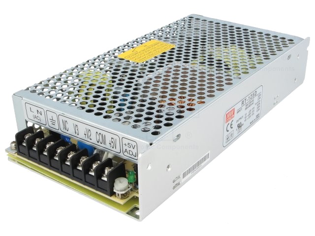 Alimentator: pulsatoriu modulară 136W 5VDC 199x98x38mm 24VDC 136W imagine noua tecomm.ro