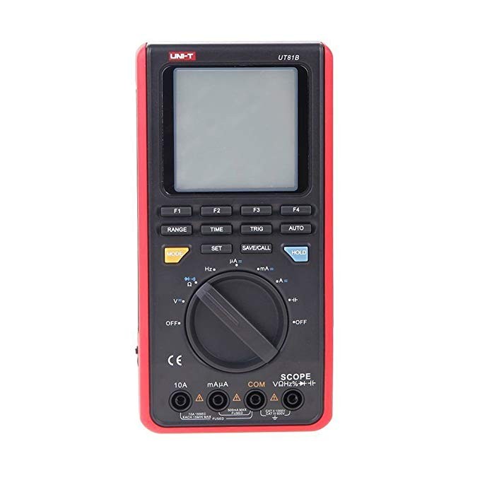 Multimetru cu funcţie de osciloscop, max. 8MHz