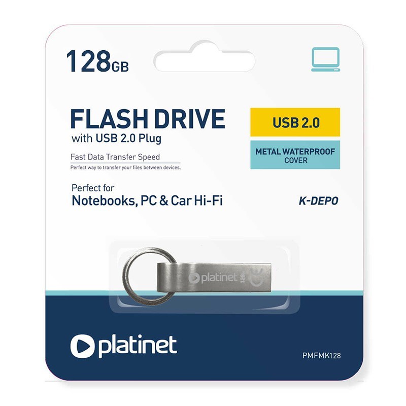 flash drive usb k-depo 128gb platinet