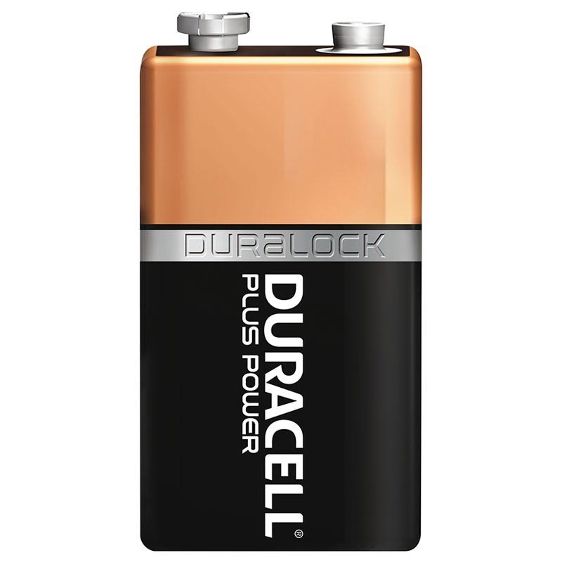 baterie alcalina 9v 6f22 6lr61 duracell blister 1