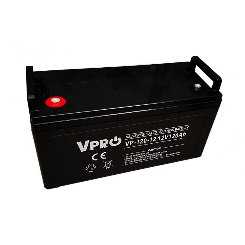 Baterie Acumulator VPRO / OPTI 120 Ah 12V AGM VRLA