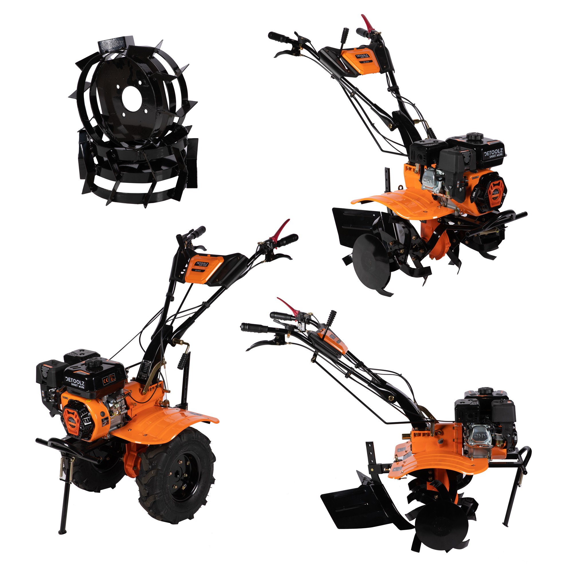motocultor 7.5cp,212cc+rarita ajustabila+roti metalice - 2 | YEO