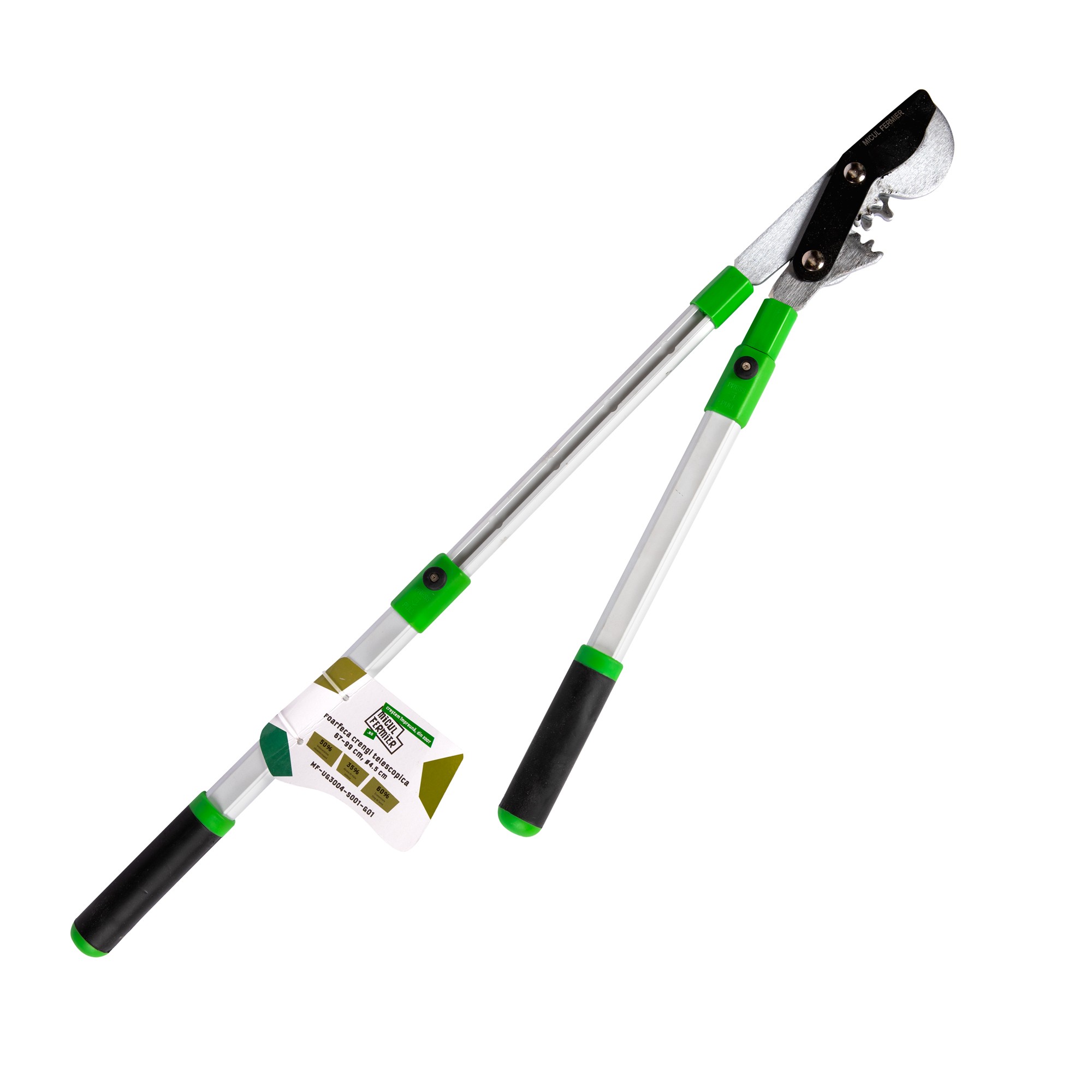 foarfeca crengi telescopica micul fermier 67-99 cm o4.5 cm g01