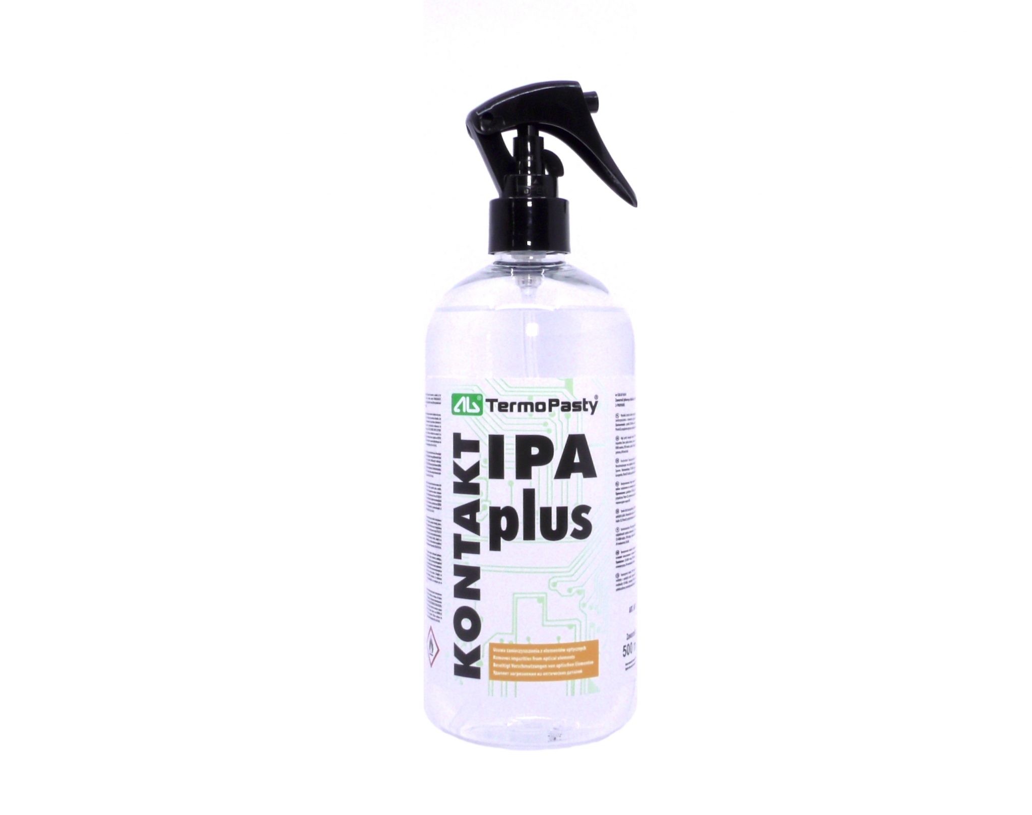Alcool izopropilic inalta puritate 99.9% IPA-500ML cu atomizor / pulverizator