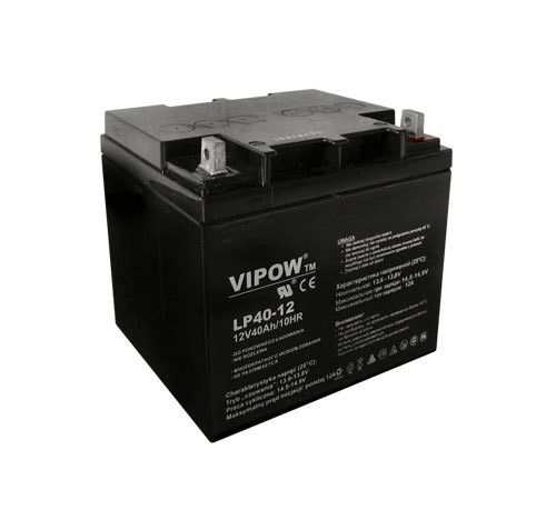 Baterie sigilată cu plumb acid 12V 40Ah VIPOW