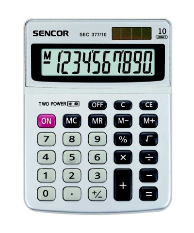 Calculator sencor sec 377/10 dual