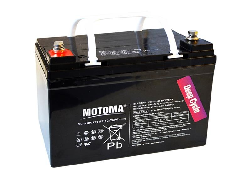 Baterie sigilată cu plumb acid 12V 33Ah tracțiune MOTOMA