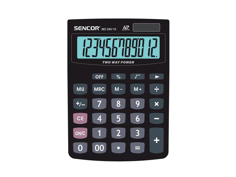 Calculator sencor sec 340/12 dual