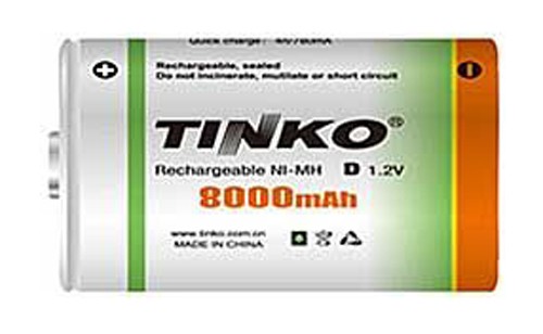 Baterie D (R20) reîncărcabilă 1,2V / 8000mAh TINKO NiMH