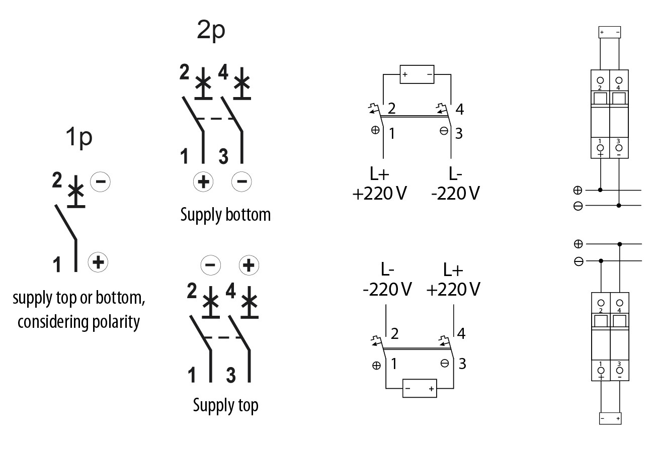 intrerupator de circuit etimat p10-dc 1p c3 001903025