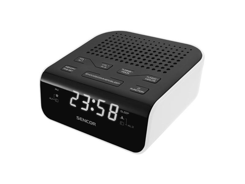 Radio ceas cu alarmă SENCOR SRC 136 WH