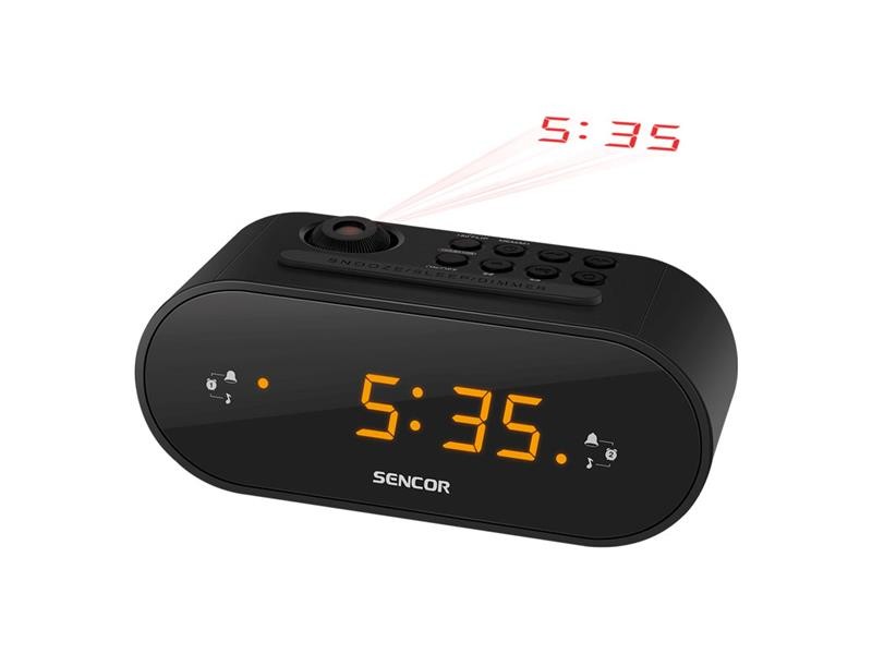 Radio ceas cu alarmă proiecție SENCOR SRC 3100 B.