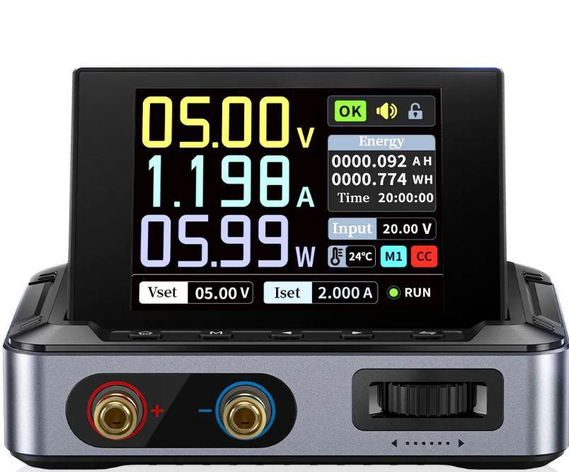 sursa de alimentare dc portabila, ecran 2.8", 0-30v, 0-5a, 150w, fnirsi dps-150 - imagine 2