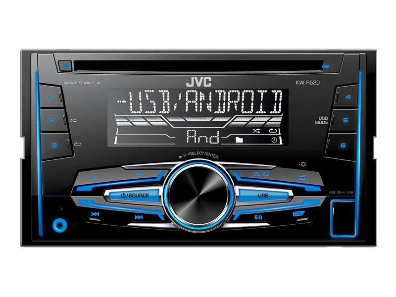 JVC S CD KW R520 2DIN autoradio