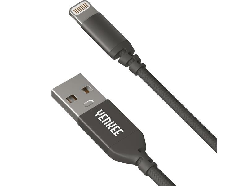Cablu YENKEE YCU 611 BK USB / Lightning 1m negru