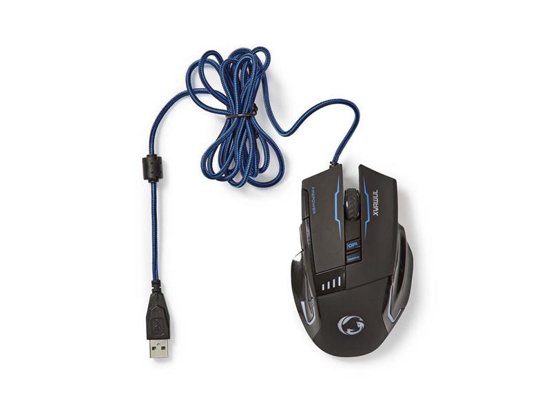Mouse cu fir NEDIS GMWD300BK